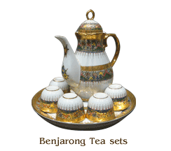 Benjarong Tea sets