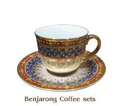 Benjarong Coffee sets